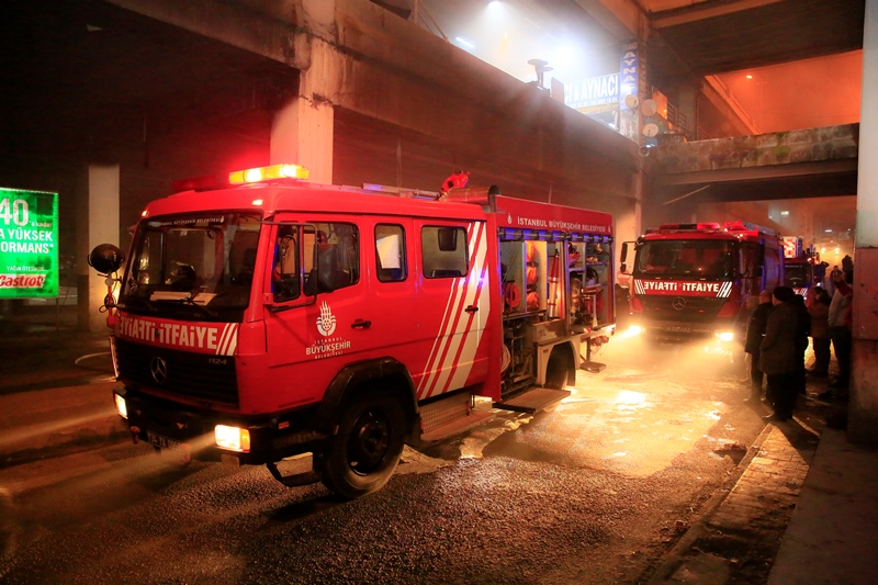 Esenler otogarında otobüs yangını - Haberler - İstanbul İtfaiyesi