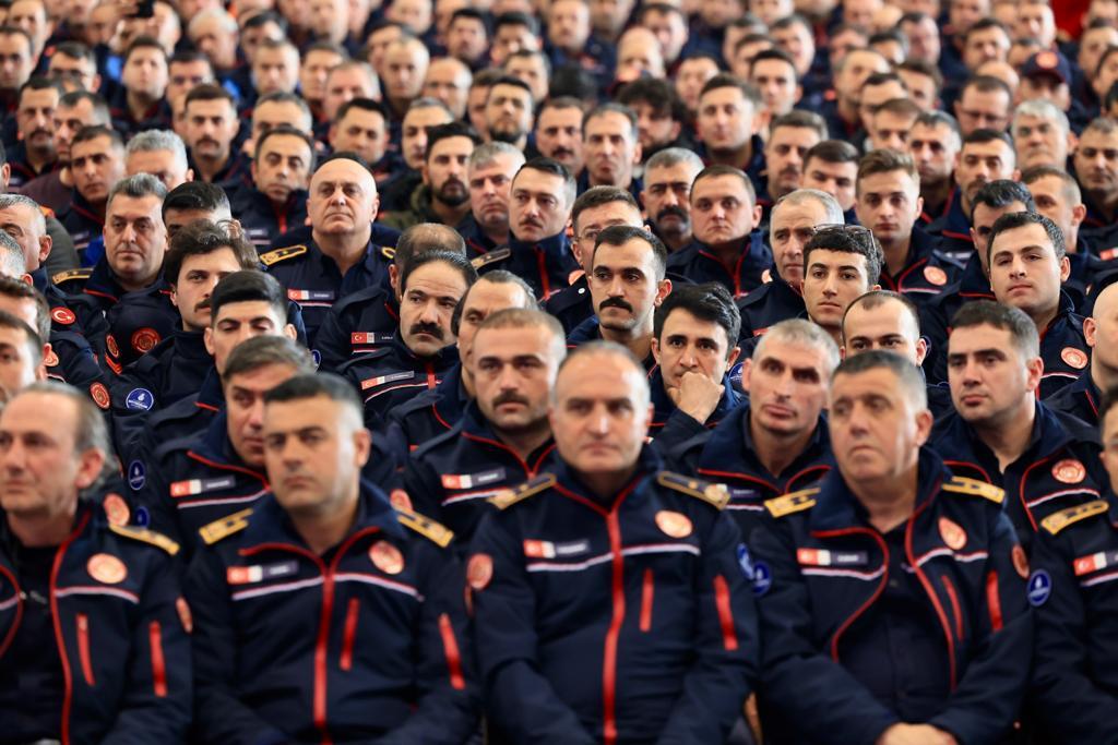 İmamoğlu Deprem Bölgesinde Özveriyle Çalışan 2800 Personelle Buluştu - Haberler - İstanbul İtfaiyesi