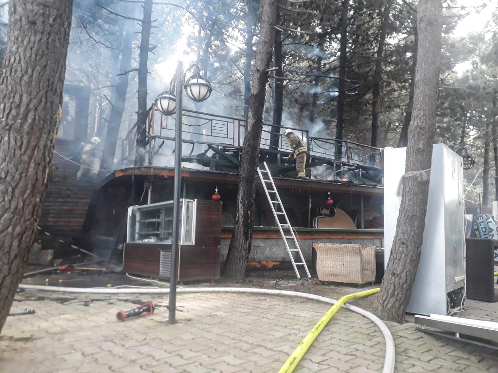 Maltepede iş yeri yangını - Haberler - İstanbul İtfaiyesi