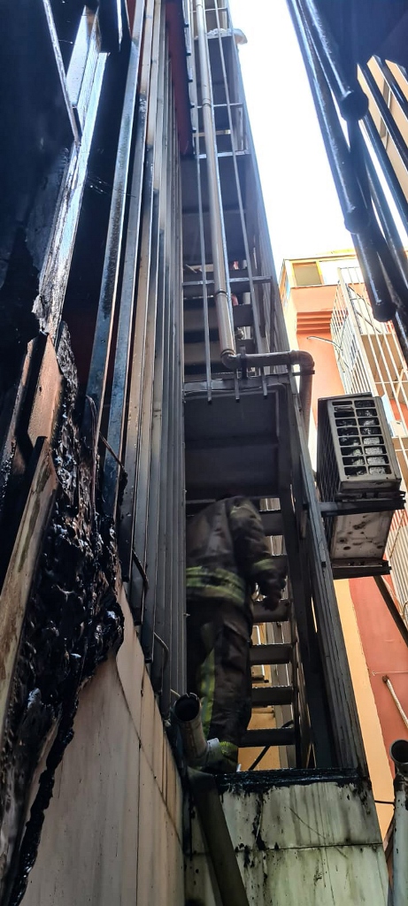 Pendikte otel yangını - Haberler - İstanbul İtfaiyesi