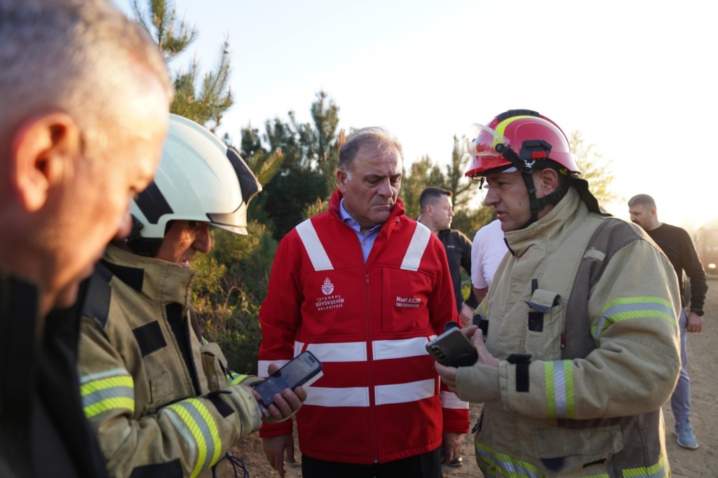 Beykozda orman yangını - Haberler - İstanbul İtfaiyesi